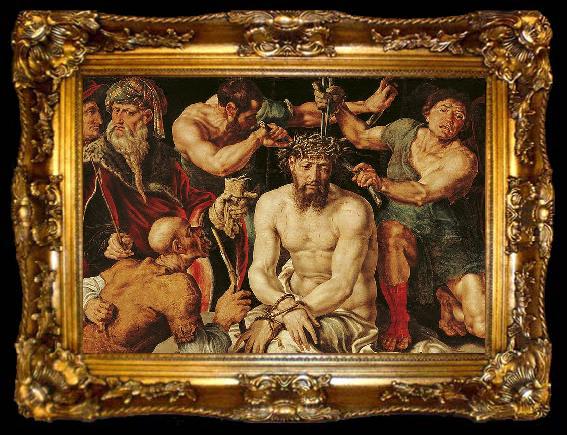 framed  Maarten van Heemskerck Christ crowned with thorns, ta009-2